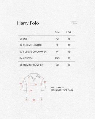 HARRY Cable Polo