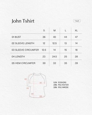 JOHN Ribbed Tee