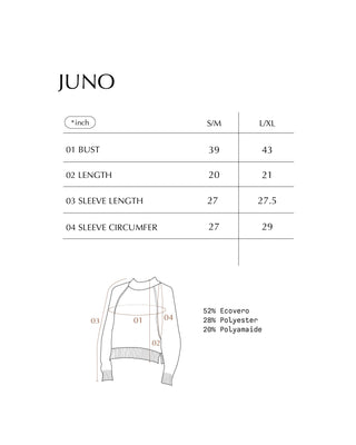 JUNO Pullover