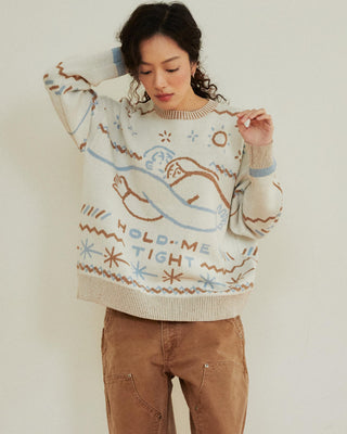REENP Jacquard Knit Jumper