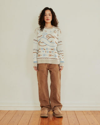 REENP Jacquard Knit Jumper