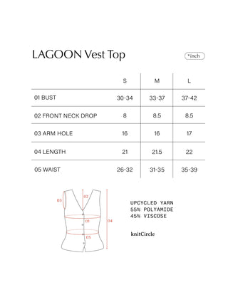 LAGOON Vest Top