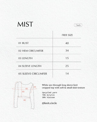 MIST Knit Long Sleeve