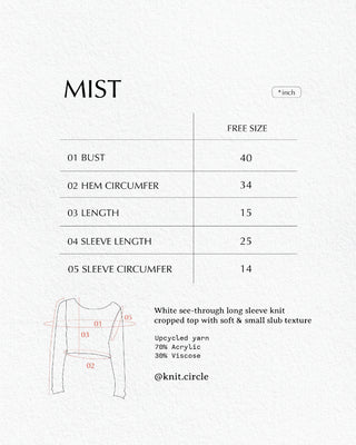 MIST Knit Long Sleeve