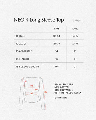 NEON Long Sleeve jumper