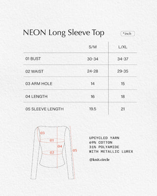 NEON Long Sleeve jumper