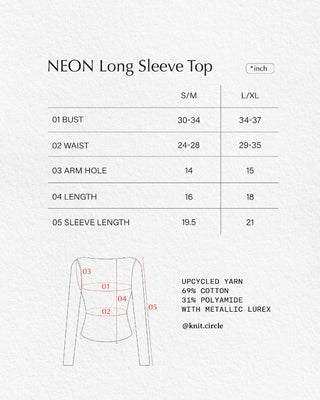 NEON Long Sleeve jumper
