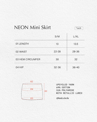 NEON Mini Skirt