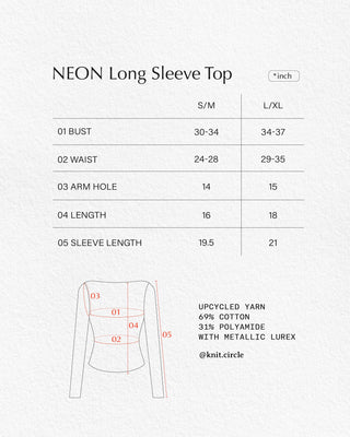 NEON Long Sleeve jumper