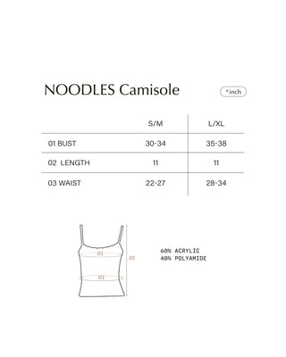NOODLES Camisole