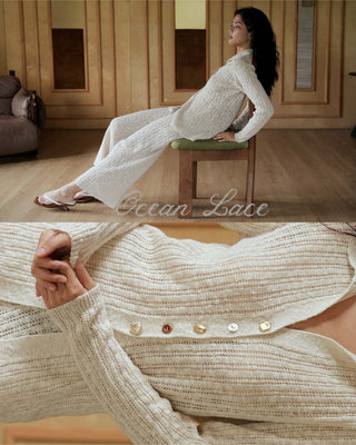 OCEAN LACE knit Shirt