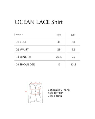 OCEAN LACE knit Shirt