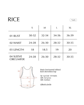 RICE Tank Top