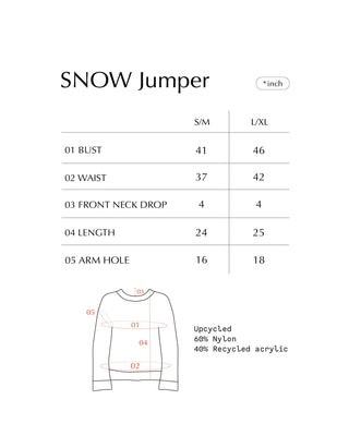 SNOW Ombre Pullover