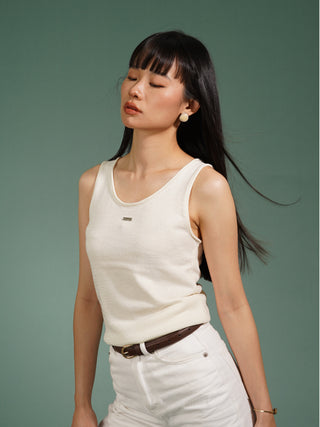 SEAM knit Tank Top
