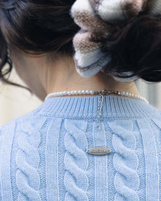 Classic Short Sleeve Cable Cardigan