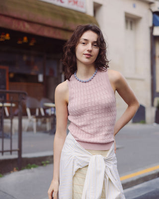 Cable Tank Top