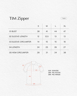 TIM Zipper Polo