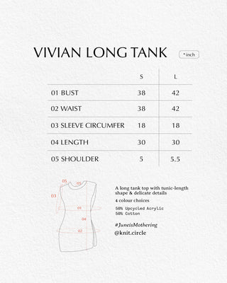 VIVIAN Long Tank Top