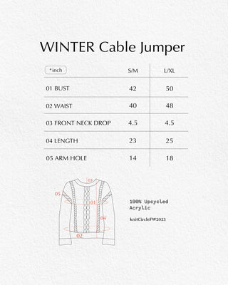 WINTER Cable Pull-over