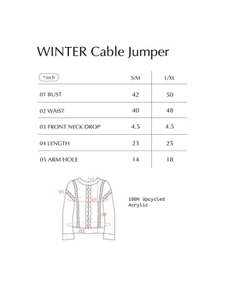 WINTER Cable Trousers