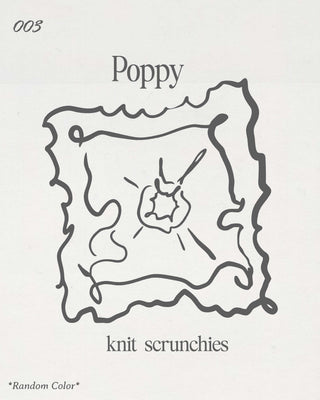 KNIT.PIECES Hair Scrunchies (random color)