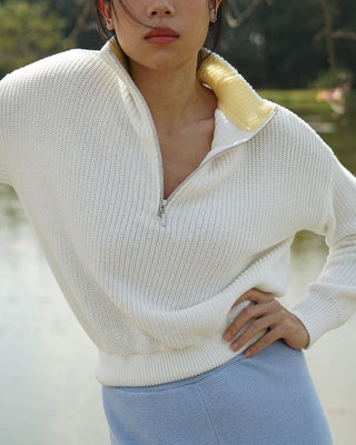 JUMPER Zip Through Pullover