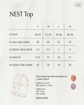 NEST Cropped Tank Top