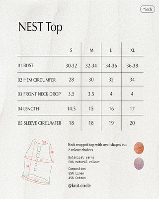 NEST Cropped Tank Top