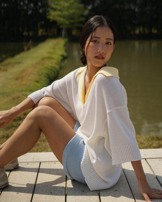 LUCY Knit Polo Shirt