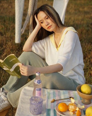 LUCY Knit Polo Shirt