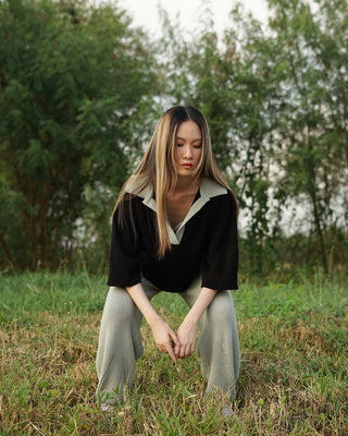 LUCY Knit Polo Shirt