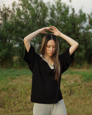 LUCY Knit Polo Shirt